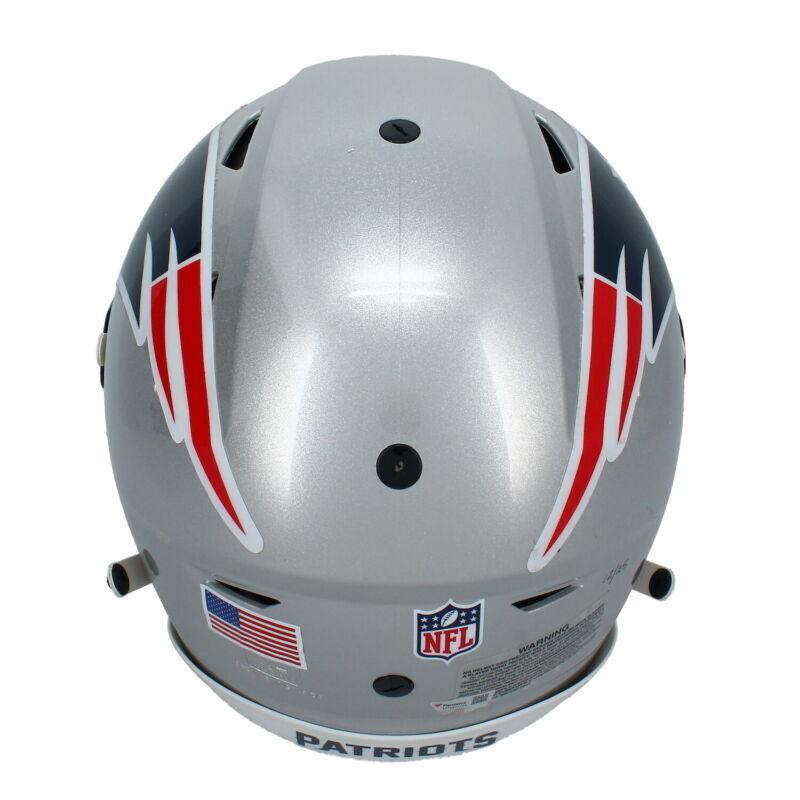Tom Brady Signed LE Patriots Full-Size Authentic On-Field SpeedFlex Helmet (Fanatics) at PristineAuction.com Tom Brady Signed LE Patriots Full-Size Authentic On-Field SpeedFlex Helmet (Fanatics) at PristineAuction.com