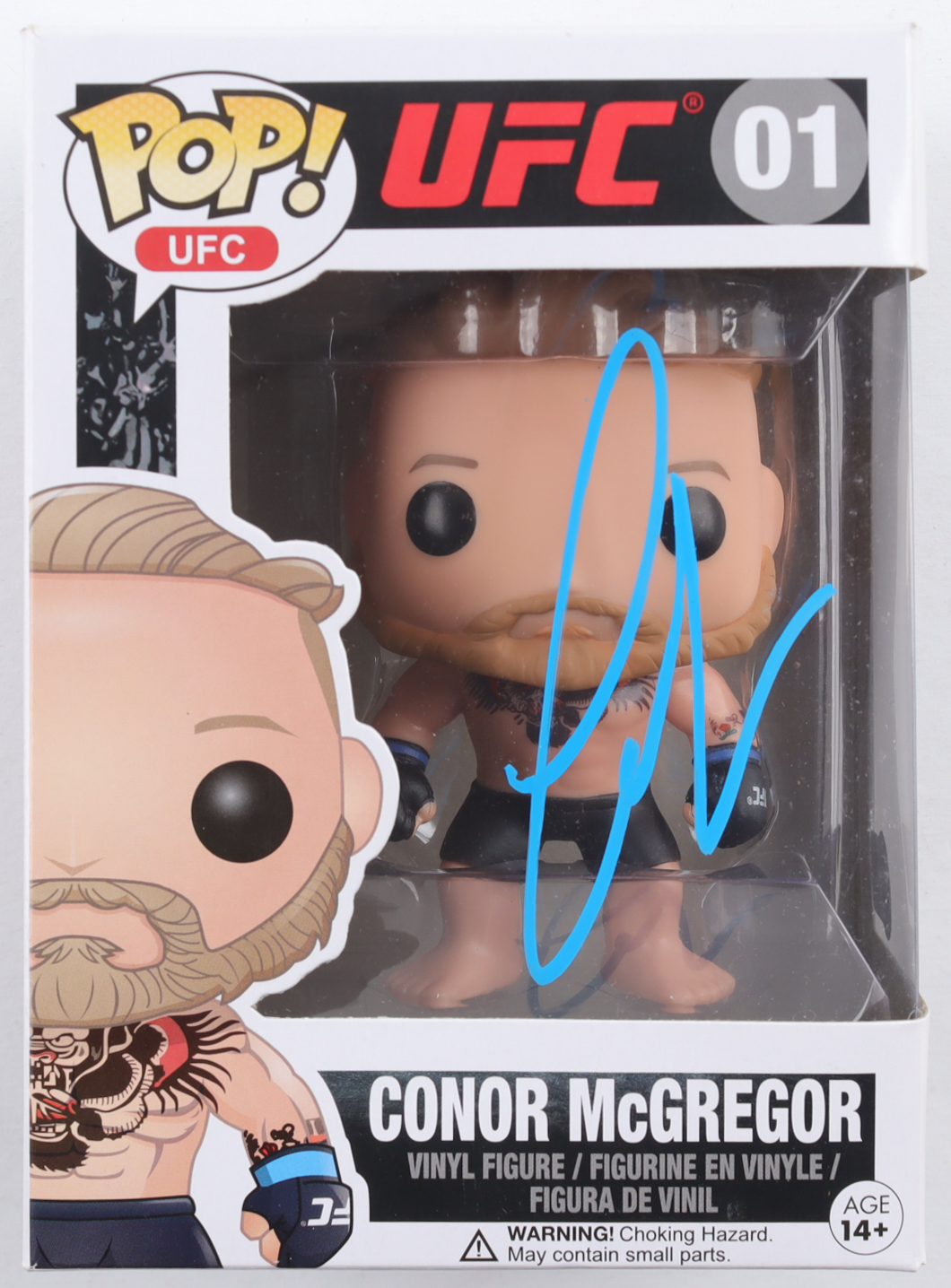 Conor McGregor Signed UFC #01 Funko Pop! Vinyl Figure (Beckett) at PristineAuction.com Conor McGregor Signed UFC #01 Funko Pop! Vinyl Figure (Beckett) at PristineAuction.com