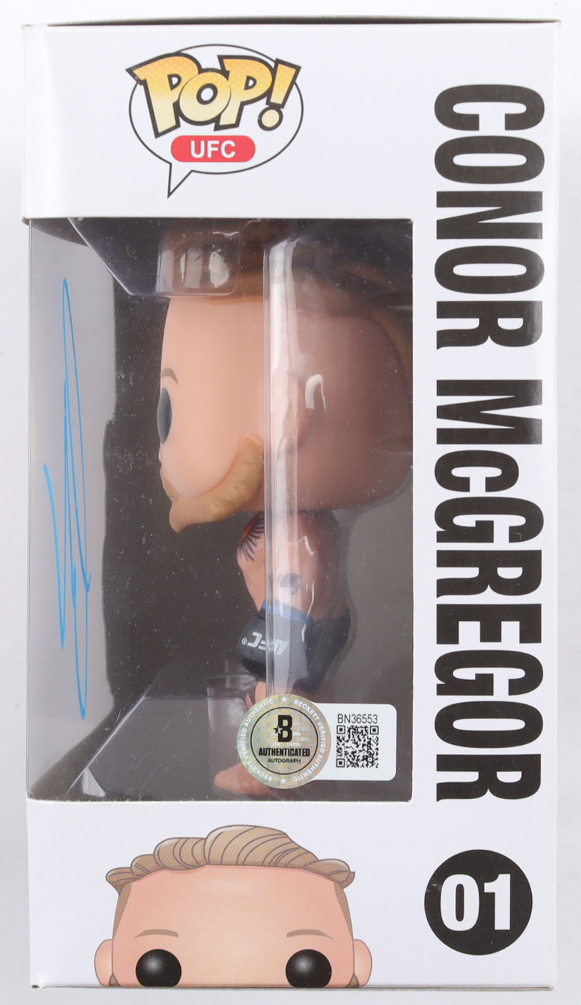 Conor McGregor Signed UFC #01 Funko Pop! Vinyl Figure (Beckett) at PristineAuction.com Conor McGregor Signed UFC #01 Funko Pop! Vinyl Figure (Beckett) at PristineAuction.com