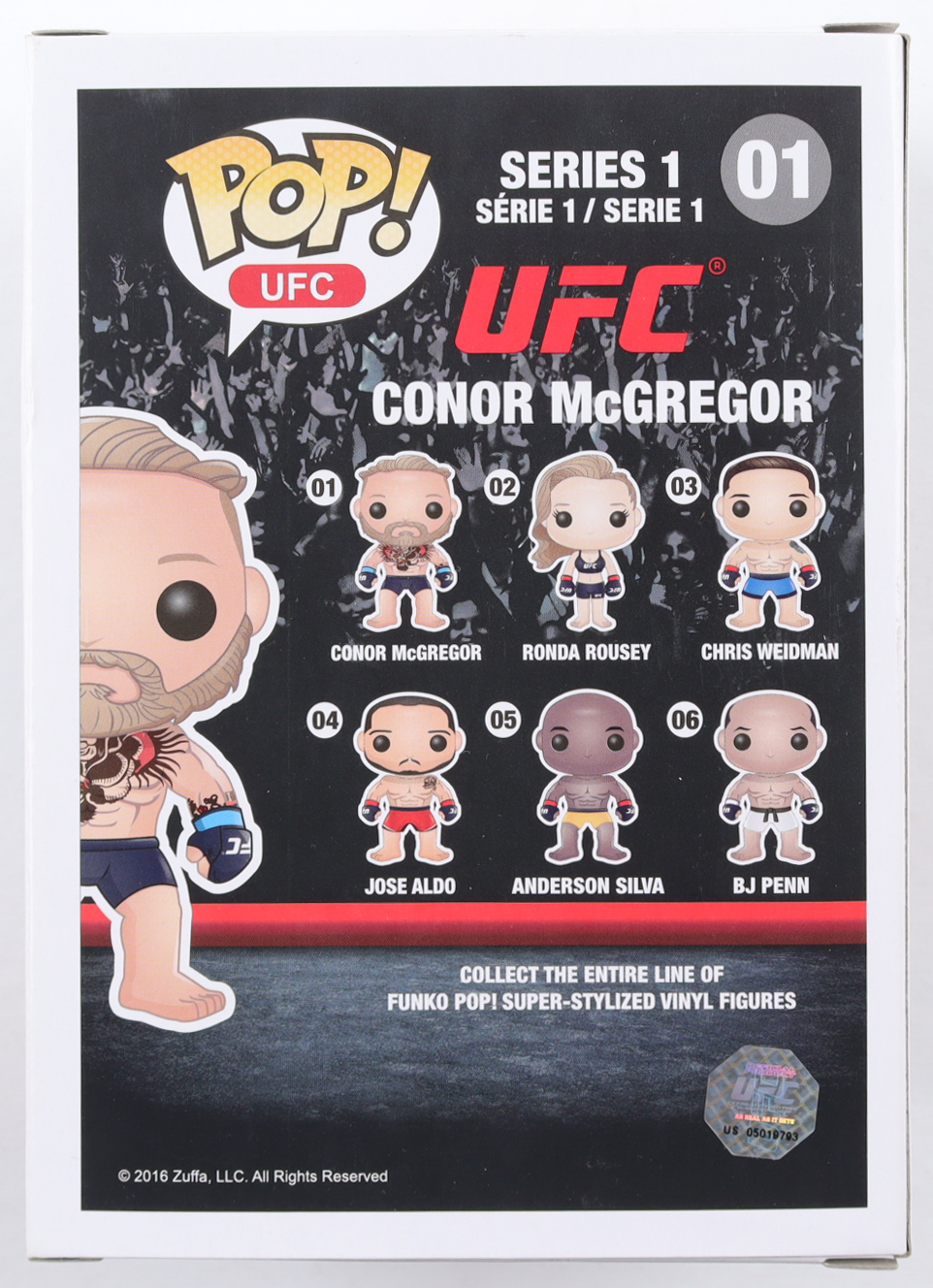 Conor McGregor Signed UFC #01 Funko Pop! Vinyl Figure (Beckett) at PristineAuction.com Conor McGregor Signed UFC #01 Funko Pop! Vinyl Figure (Beckett) at PristineAuction.com