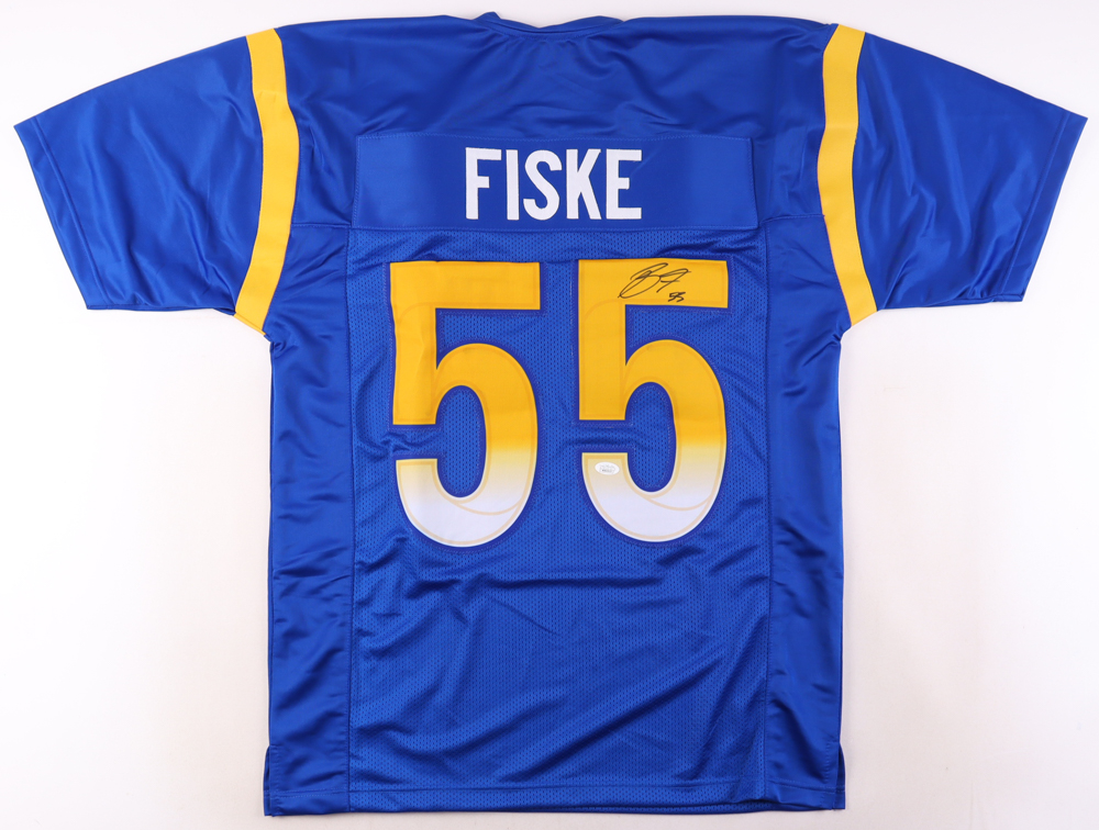 Braden Fiske Signed Jersey (JSA) at PristineAuction.com Braden Fiske Signed Jersey (JSA) at PristineAuction.com