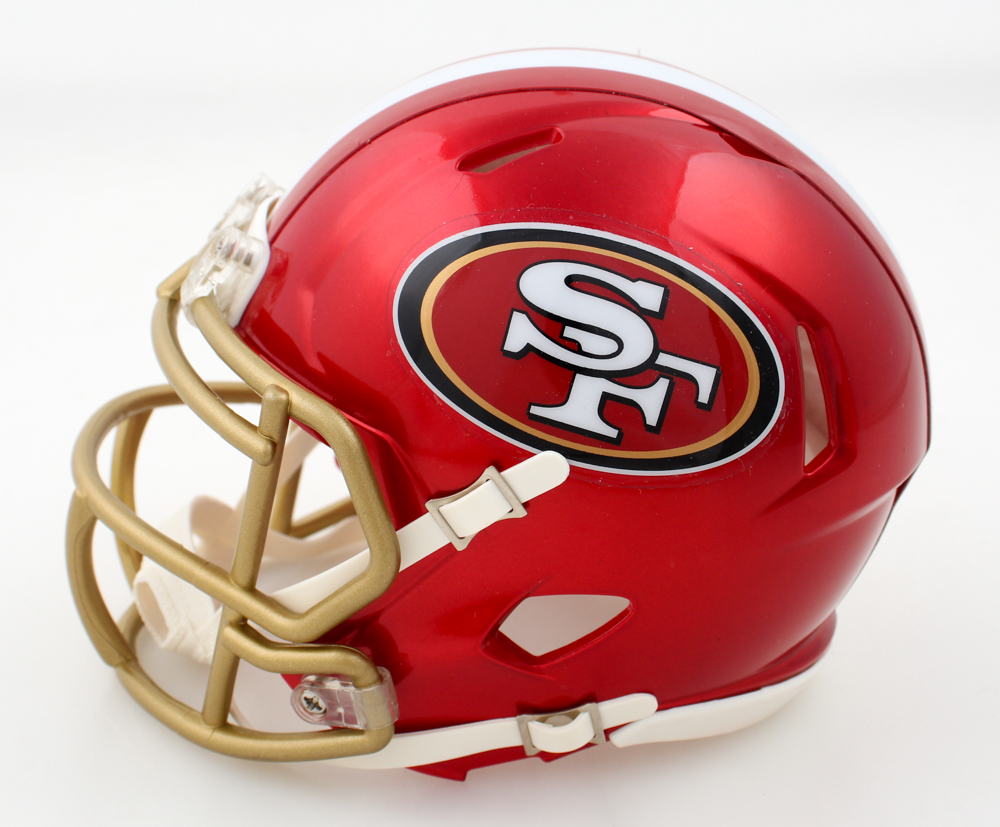 Deebo Samuel Signed 49ers Flash Alternate Speed Mini Helmet (JSA) at PristineAuction.com Deebo Samuel Signed 49ers Flash Alternate Speed Mini Helmet (JSA) at PristineAuction.com