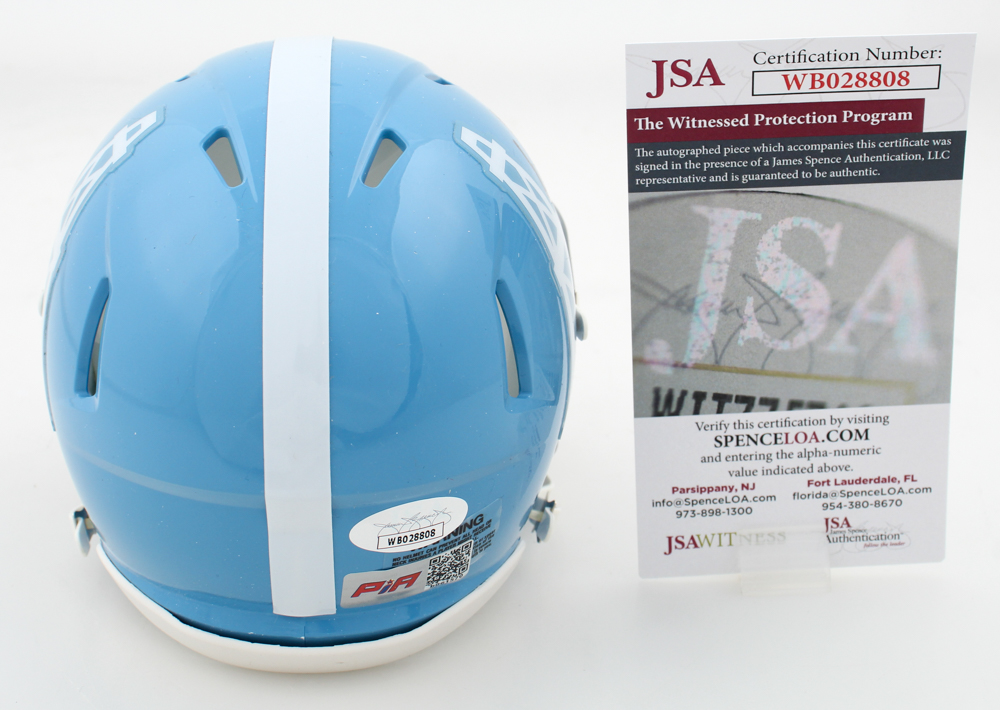 Earl Campbell Signed Oilers Throwback Speed Mini Helmet Inscribed "HOF 06" (JSA & PIA) at PristineAuction.com Earl Campbell Signed Oilers Throwback Speed Mini Helmet Inscribed "HOF 06" (JSA & PIA) at PristineAuction.com