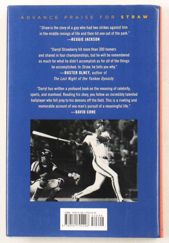 Darryl Strawberry Signed "Straw: Finding My Way" Hardcover Book (PSA) at PristineAuction.com Darryl Strawberry Signed "Straw: Finding My Way" Hardcover Book (PSA) at PristineAuction.com