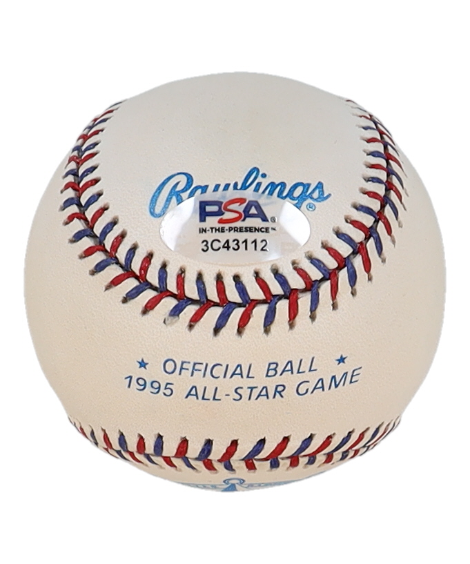 Nolan Ryan Signed 1995 All-Star Game Logo Baseball (PSA) at PristineAuction.com Nolan Ryan Signed 1995 All-Star Game Logo Baseball (PSA) at PristineAuction.com