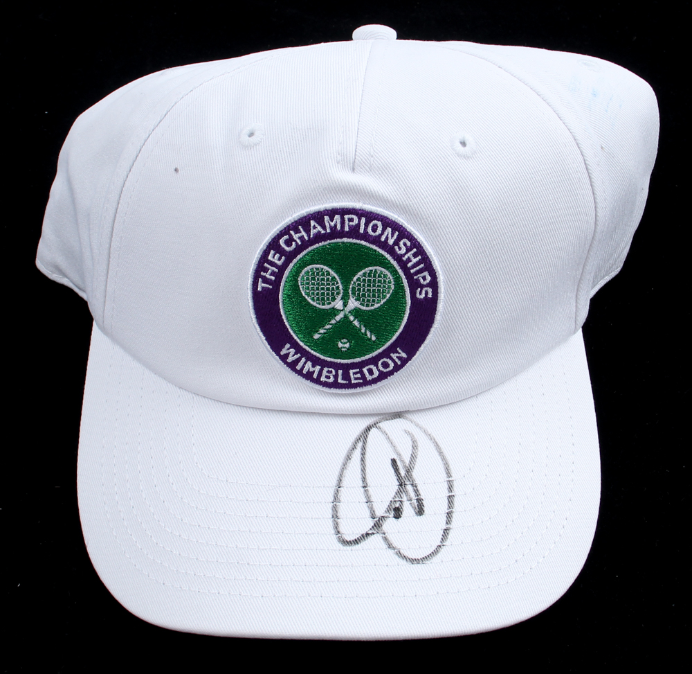Novak Djokovic Signed Wimbledon Championships Hat (JSA) at PristineAuction.com Novak Djokovic Signed Wimbledon Championships Hat (JSA) at PristineAuction.com