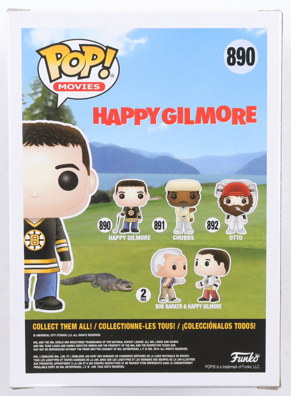 Adam Sandler Signed "Happy Gilmore" #890 Happy Gilmore Funko Pop! Vinyl Figure (AutographCOA) at PristineAuction.com Adam Sandler Signed "Happy Gilmore" #890 Happy Gilmore Funko Pop! Vinyl Figure (AutographCOA) at PristineAuction.com
