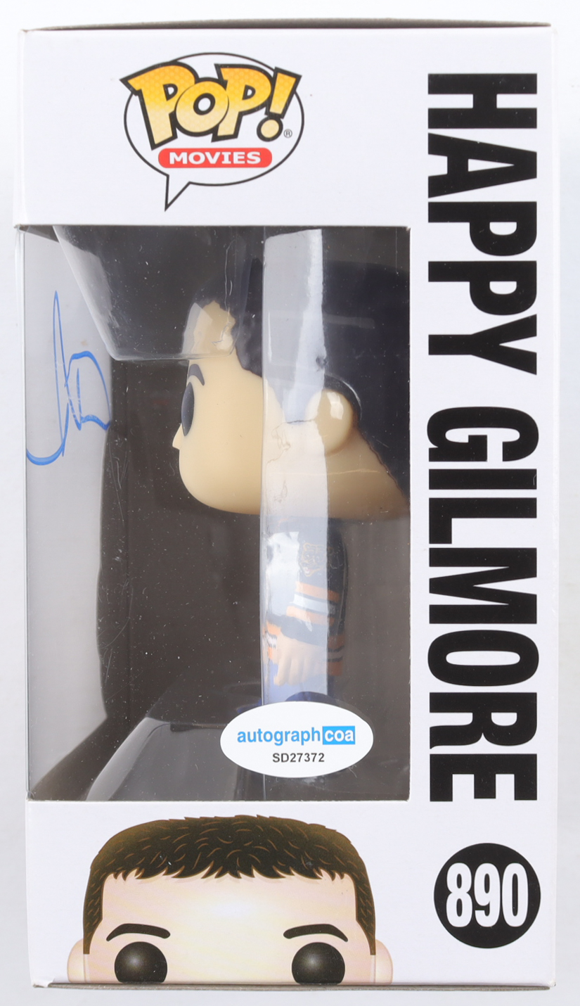 Adam Sandler Signed "Happy Gilmore" #890 Happy Gilmore Funko Pop! Vinyl Figure (AutographCOA) at PristineAuction.com Adam Sandler Signed "Happy Gilmore" #890 Happy Gilmore Funko Pop! Vinyl Figure (AutographCOA) at PristineAuction.com