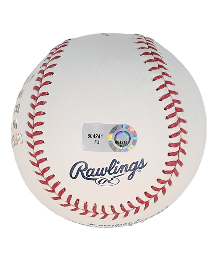 Curtis Granderson Signed LE OML Career Stat Engraved Baseball (MLB) at PristineAuction.com Curtis Granderson Signed LE OML Career Stat Engraved Baseball (MLB) at PristineAuction.com