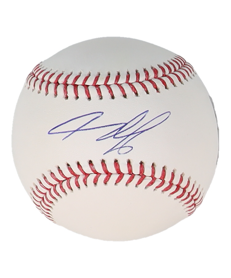 Grayson Rodriguez Signed OML Baseball (MLB & Fanatics) at PristineAuction.com Grayson Rodriguez Signed OML Baseball (MLB & Fanatics) at PristineAuction.com