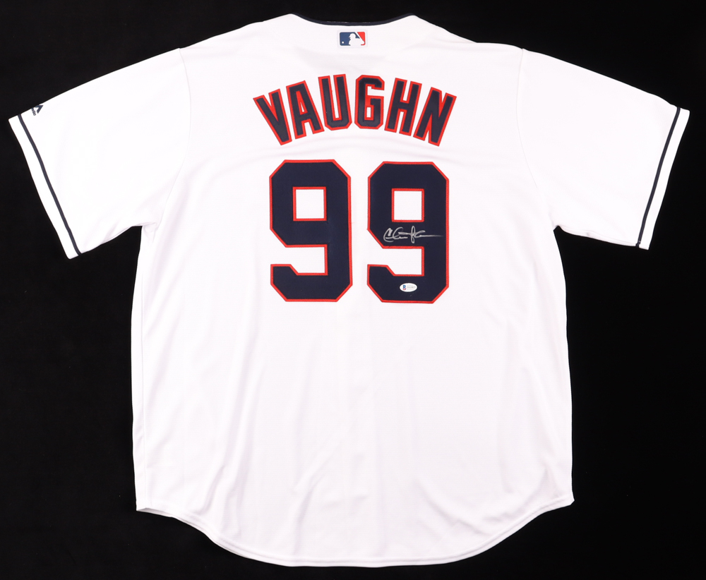 Charlie Sheen Signed "Major League" Indians Authentic Majestic Jersey (Beckett) at PristineAuction.com Charlie Sheen Signed "Major League" Indians Authentic Majestic Jersey (Beckett) at PristineAuction.com