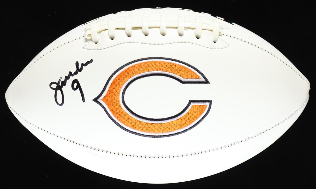 Jim McMahon Signed Bears Logo Football (Beckett) at PristineAuction.com Jim McMahon Signed Bears Logo Football (Beckett) at PristineAuction.com