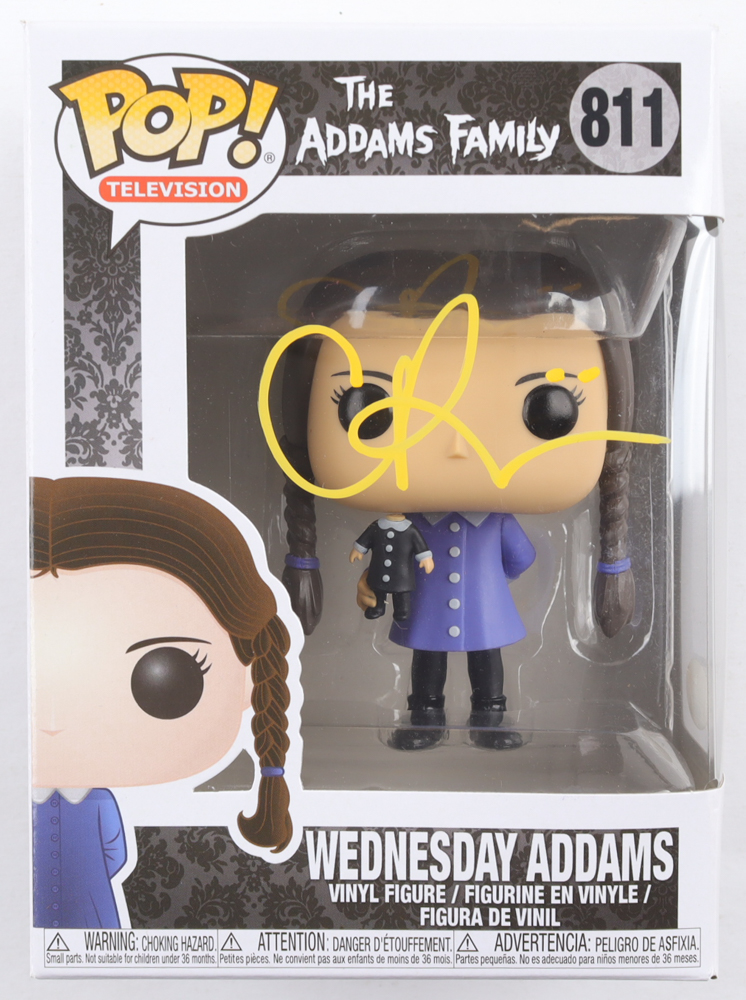 Christina Ricci Signed "The Addams Family" Wednesday Addams #811 Funko Pop! Vinyl Figure (JSA) at PristineAuction.com Christina Ricci Signed "The Addams Family" Wednesday Addams #811 Funko Pop! Vinyl Figure (JSA) at PristineAuction.com