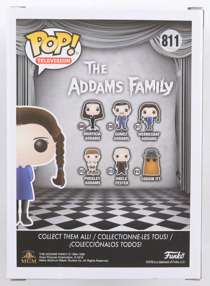 Christina Ricci Signed "The Addams Family" Wednesday Addams #811 Funko Pop! Vinyl Figure (JSA) at PristineAuction.com Christina Ricci Signed "The Addams Family" Wednesday Addams #811 Funko Pop! Vinyl Figure (JSA) at PristineAuction.com