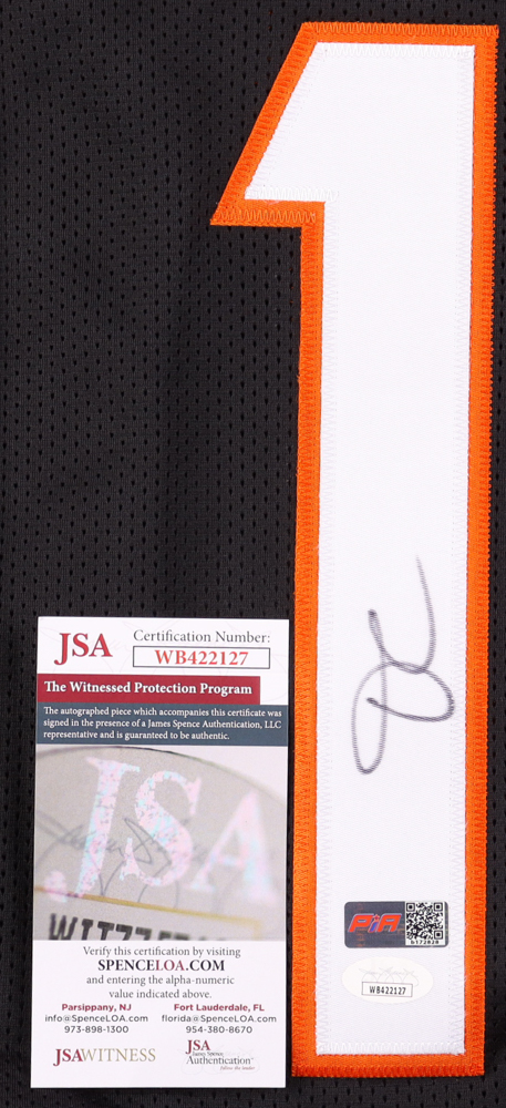 Ja'Marr Chase Signed Jersey (JSA & PIA) at PristineAuction.com Ja'Marr Chase Signed Jersey (JSA & PIA) at PristineAuction.com