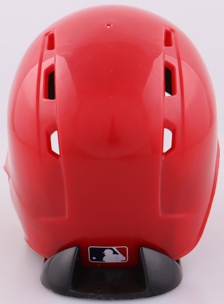 Nolan Gorman Signed Cardinals Mini Batting Helmet Inscribed "2018 1st RD Pick" (JSA) at PristineAuction.com Nolan Gorman Signed Cardinals Mini Batting Helmet Inscribed "2018 1st RD Pick" (JSA) at PristineAuction.com