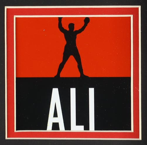 Muhammad Ali Signed 33.5x41.5 Custom Framed Boxing Trunks and Photo Display (Beckett) at PristineAuction.com Muhammad Ali Signed 33.5x41.5 Custom Framed Boxing Trunks and Photo Display (Beckett) at PristineAuction.com