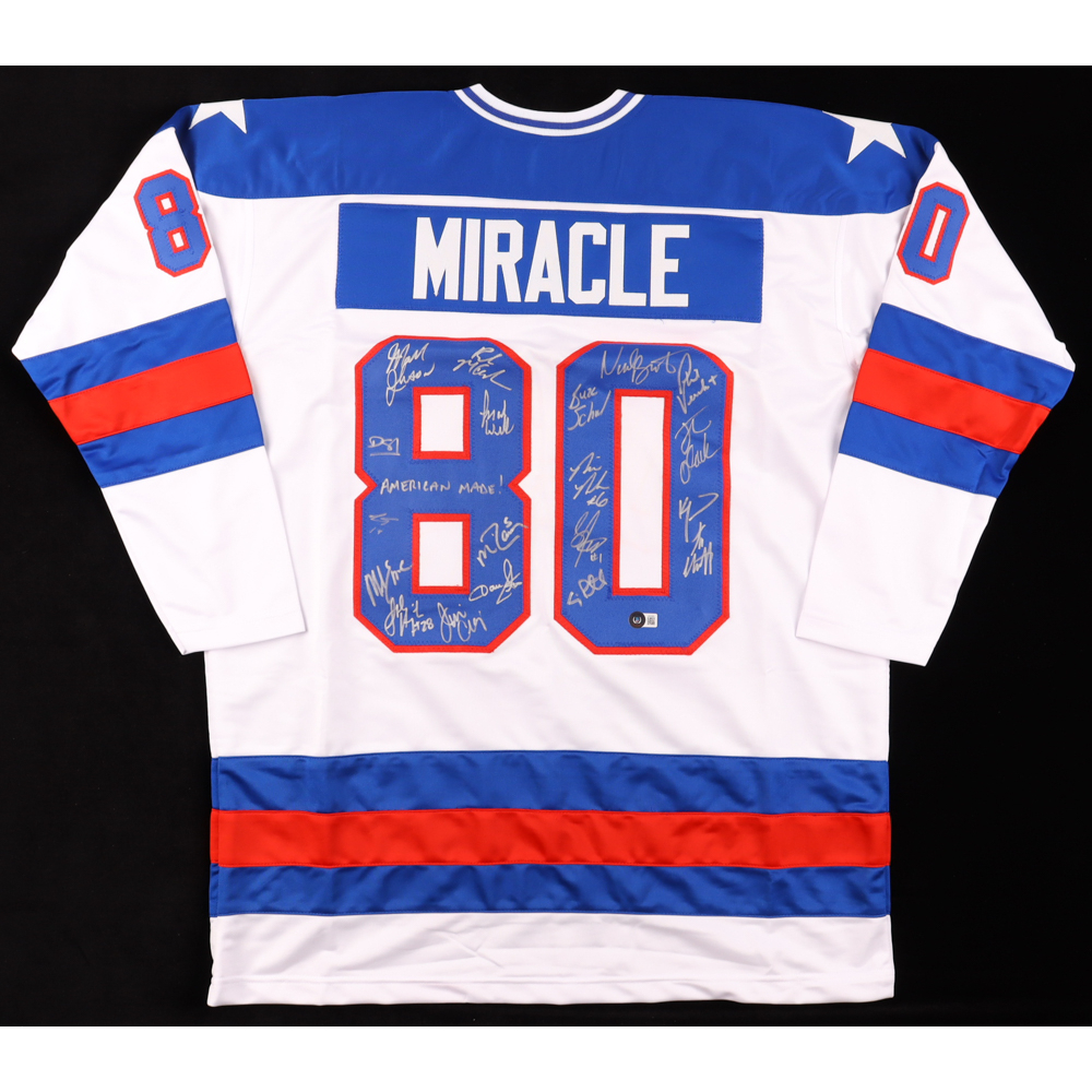 USA Hockey Miracle on Ice 1980 Authentic Royal Blue Youth Hoodie