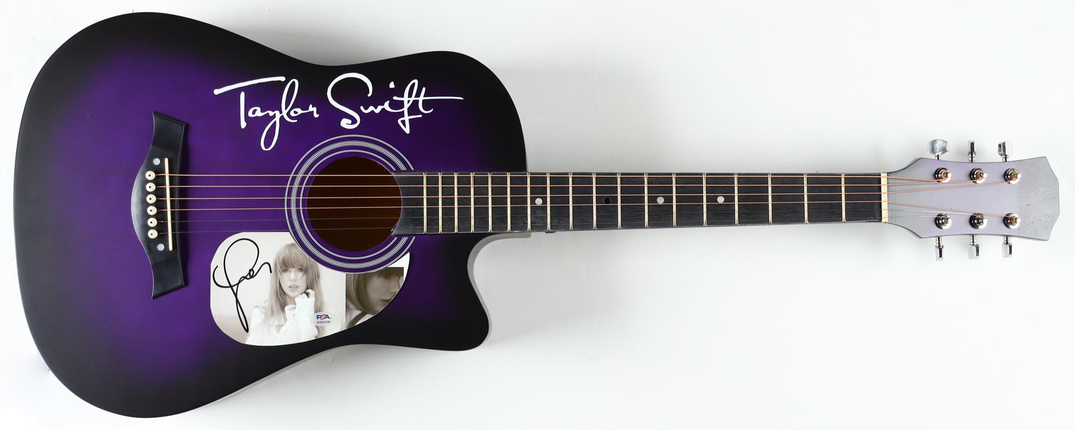 Taylor Swift Signed 38" Acoustic Guitar (PSA) at PristineAuction.com Taylor Swift Signed 38" Acoustic Guitar (PSA) at PristineAuction.com