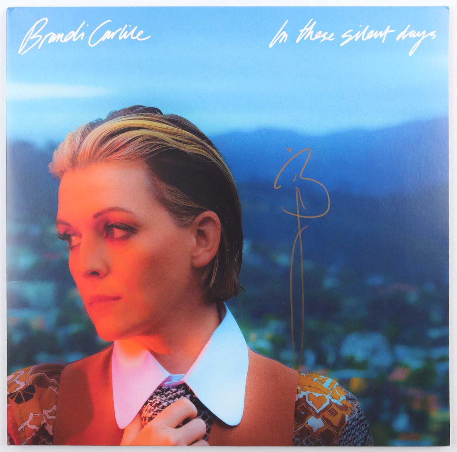 Brandi Carlile Signed "In These Silent Days" Record Sleeve (JSA) at PristineAuction.com Brandi Carlile Signed "In These Silent Days" Record Sleeve (JSA) at PristineAuction.com