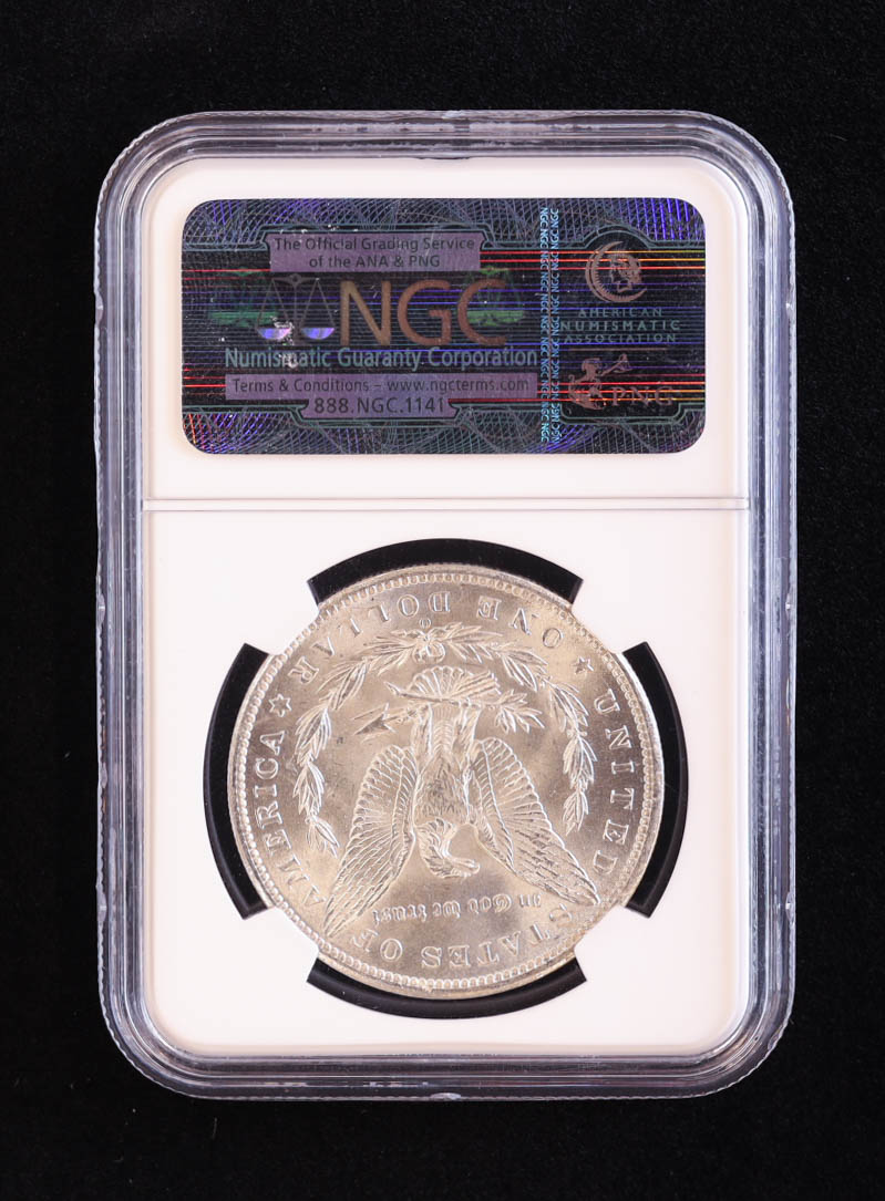 1898-O Morgan Silver Dollar (NGC MS62) at PristineAuction.com 1898-O Morgan Silver Dollar (NGC MS62) at PristineAuction.com