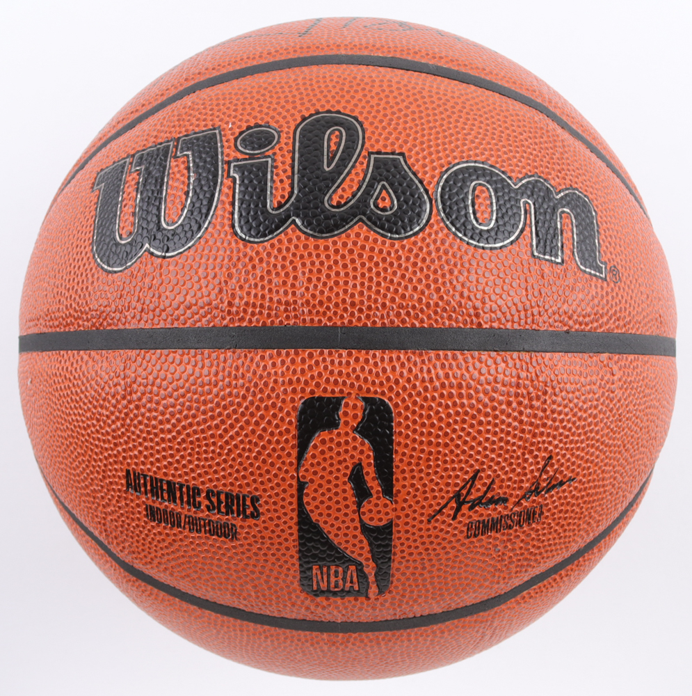Larry Bird Signed NBA Basketball (PIA) at PristineAuction.com Larry Bird Signed NBA Basketball (PIA) at PristineAuction.com