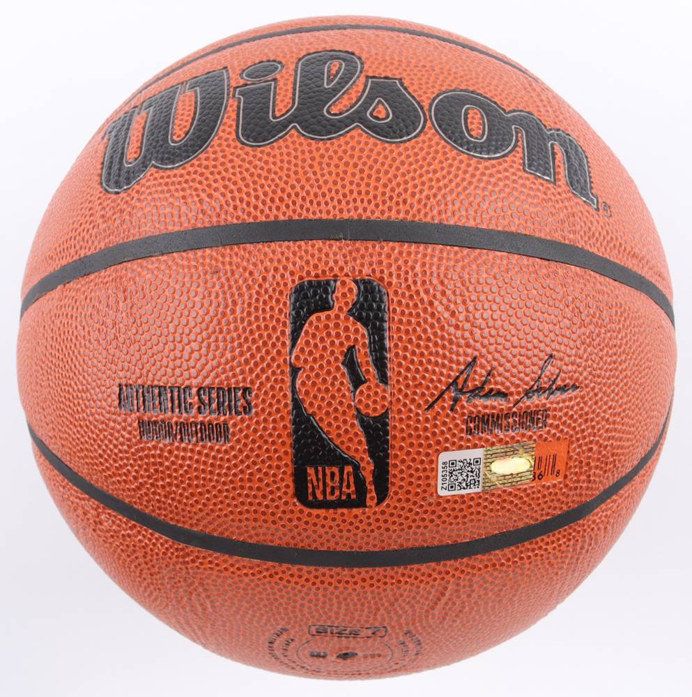Larry Bird Signed NBA Basketball (PIA) at PristineAuction.com Larry Bird Signed NBA Basketball (PIA) at PristineAuction.com