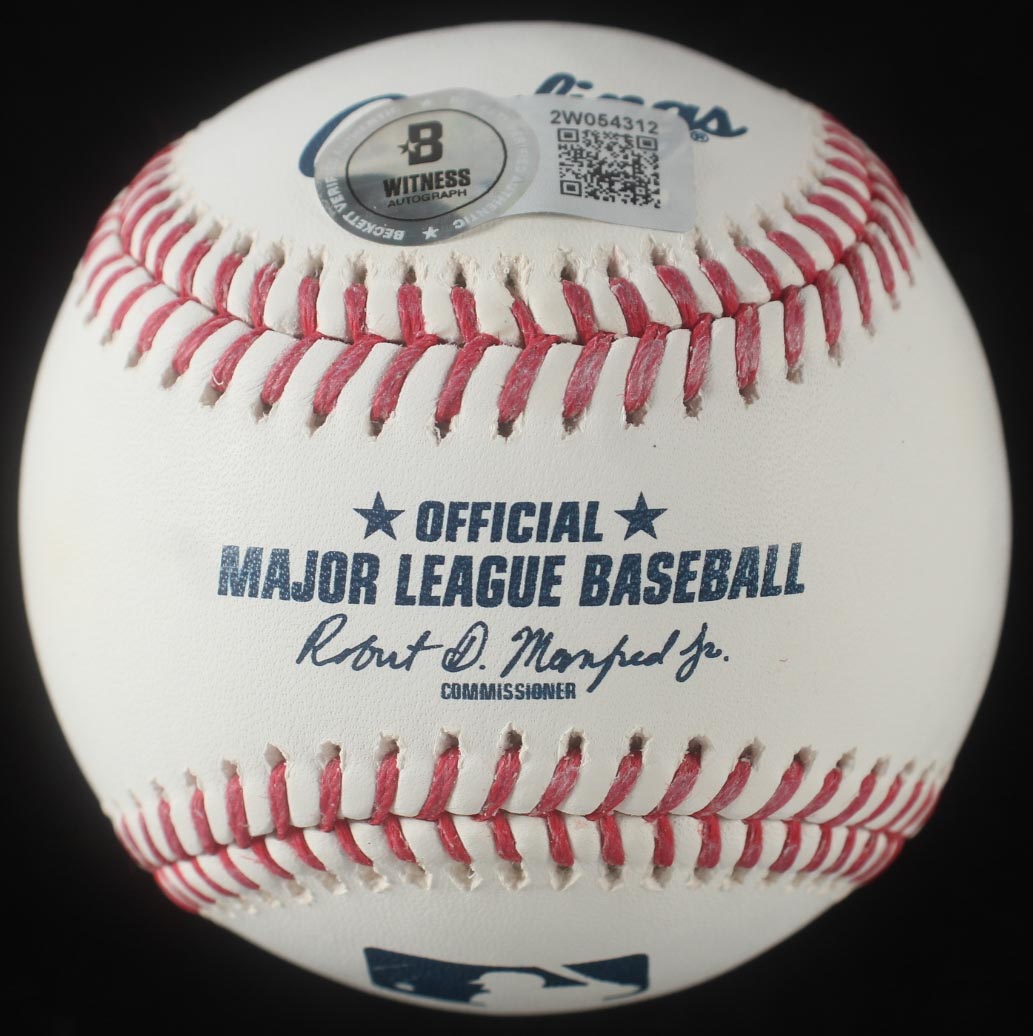 Dwight "Doc" Gooden Signed OML Baseball With Multiple Inscriptions (Beckett) at PristineAuction.com Dwight "Doc" Gooden Signed OML Baseball With Multiple Inscriptions (Beckett) at PristineAuction.com