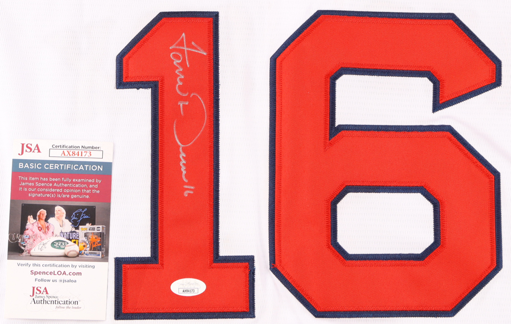 Jarren Duran Signed Jersey (JSA) at PristineAuction.com Jarren Duran Signed Jersey (JSA) at PristineAuction.com