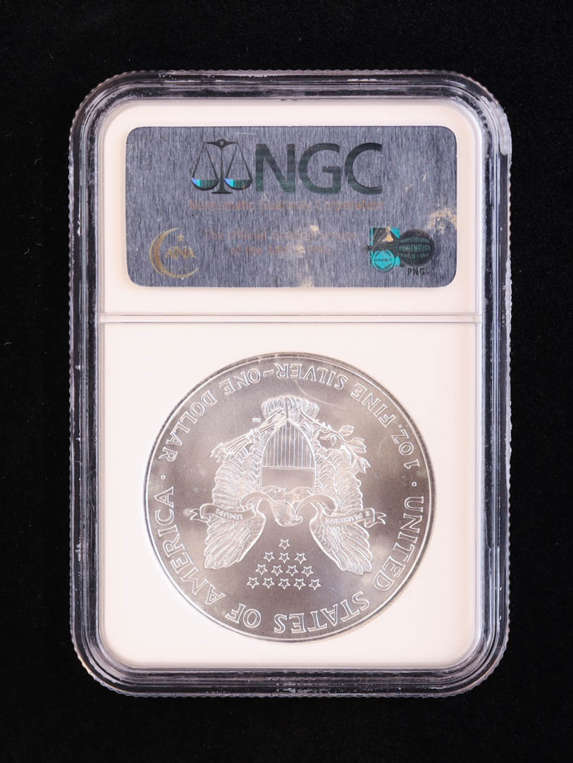 1997 American Silver Eagle - First Strikes (NGC MS69) at PristineAuction.com 1997 American Silver Eagle - First Strikes (NGC MS69) at PristineAuction.com