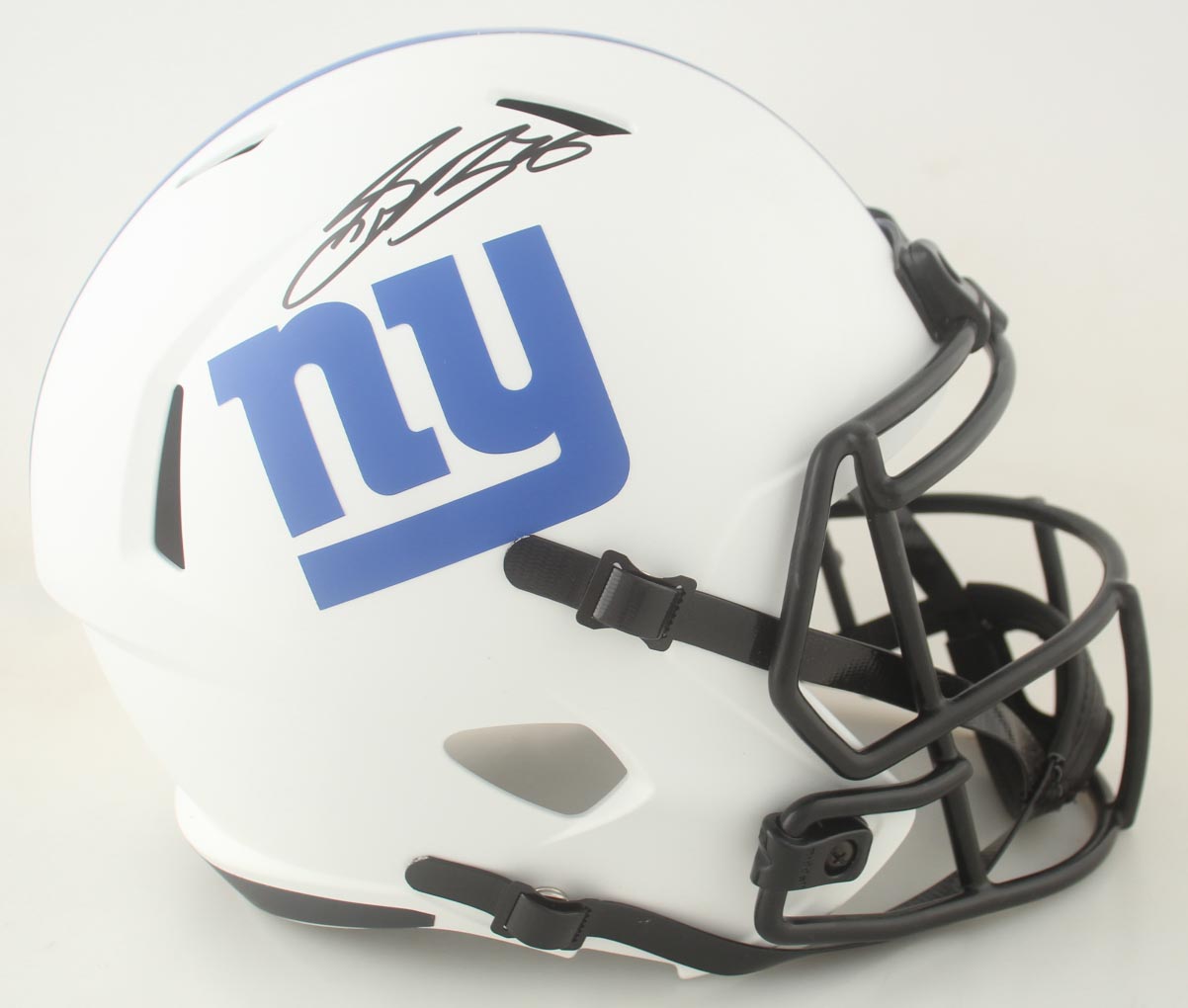 Saquon Barkley Signed Giants Full-Size Lunar Eclipse Alternate Speed Helmet (PSA) at PristineAuction.com Saquon Barkley Signed Giants Full-Size Lunar Eclipse Alternate Speed Helmet (PSA) at PristineAuction.com