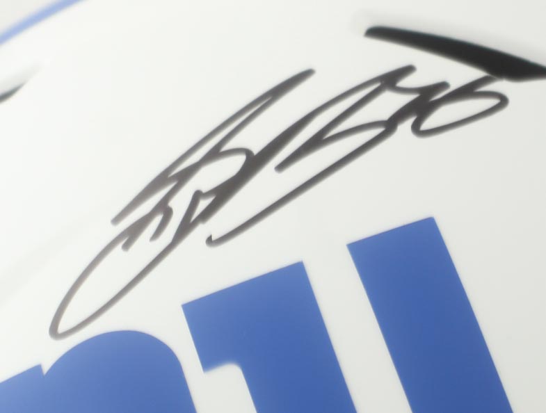 Saquon Barkley Signed Giants Full-Size Lunar Eclipse Alternate Speed Helmet (PSA) at PristineAuction.com Saquon Barkley Signed Giants Full-Size Lunar Eclipse Alternate Speed Helmet (PSA) at PristineAuction.com