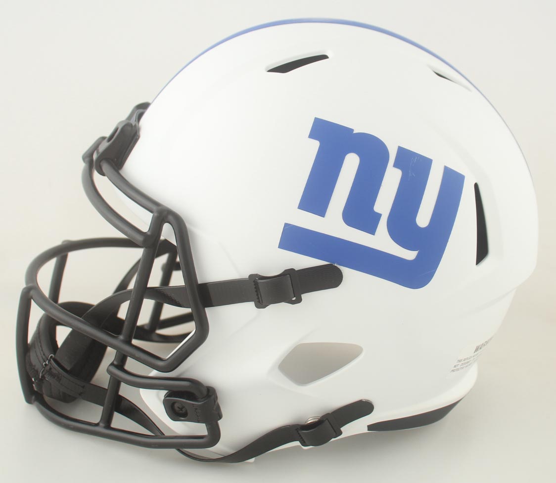 Saquon Barkley Signed Giants Full-Size Lunar Eclipse Alternate Speed Helmet (PSA) at PristineAuction.com Saquon Barkley Signed Giants Full-Size Lunar Eclipse Alternate Speed Helmet (PSA) at PristineAuction.com