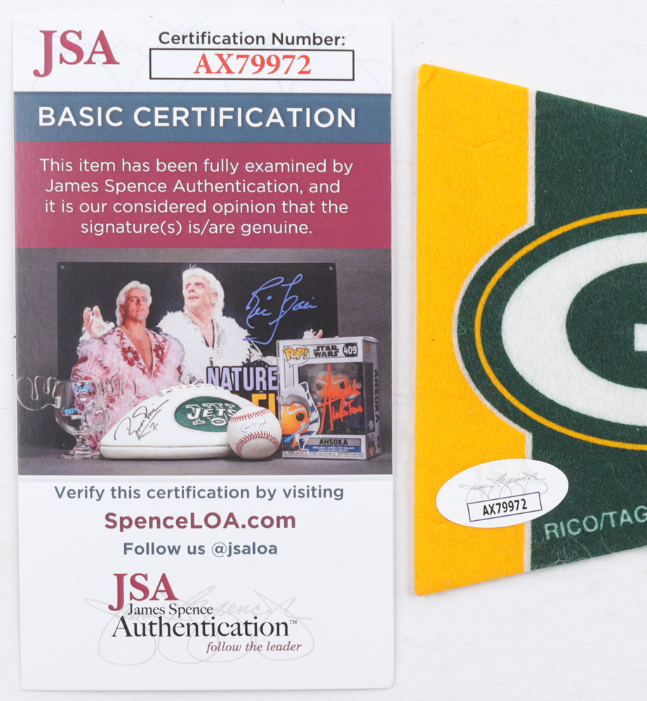 Jaire Alexander Signed Packers Mini Pennant (JSA) at PristineAuction.com Jaire Alexander Signed Packers Mini Pennant (JSA) at PristineAuction.com