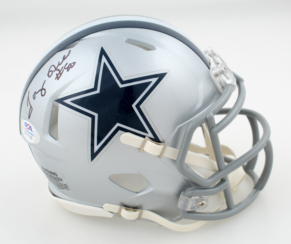 Tony Hill Signed Cowboys Speed Mini Helmet (PSA) at PristineAuction.com Tony Hill Signed Cowboys Speed Mini Helmet (PSA) at PristineAuction.com