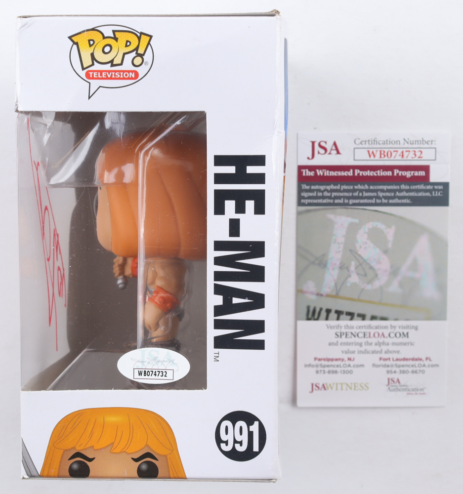 Dolph Lundgren Signed "Masters of the Universe" #991 He-Man Funko Pop! Vinyl Figure (JSA) at PristineAuction.com Dolph Lundgren Signed "Masters of the Universe" #991 He-Man Funko Pop! Vinyl Figure (JSA) at PristineAuction.com