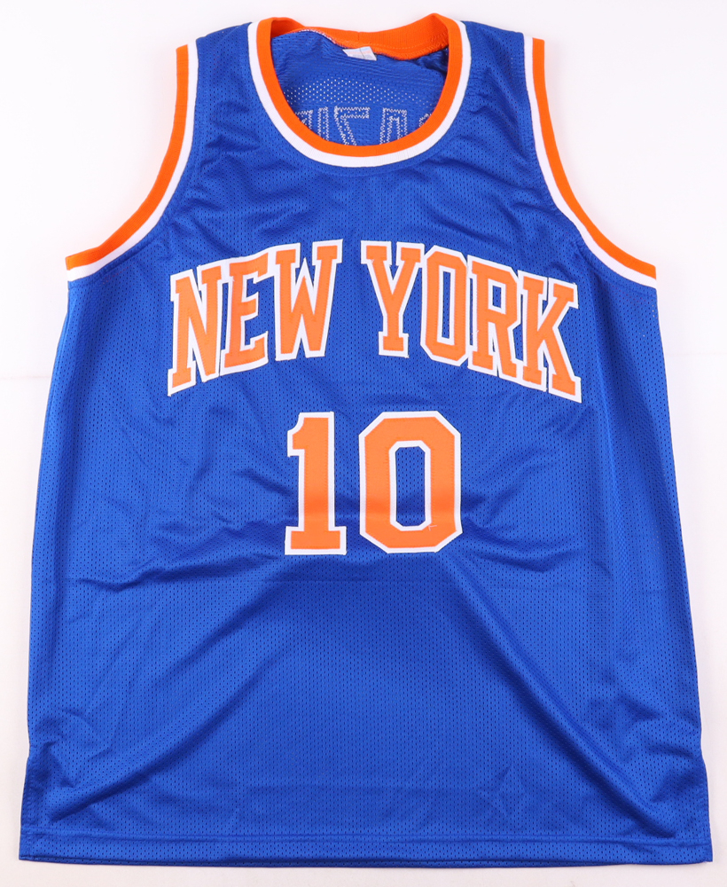 Walt Frazier Signed Jersey (JSA) at PristineAuction.com Walt Frazier Signed Jersey (JSA) at PristineAuction.com