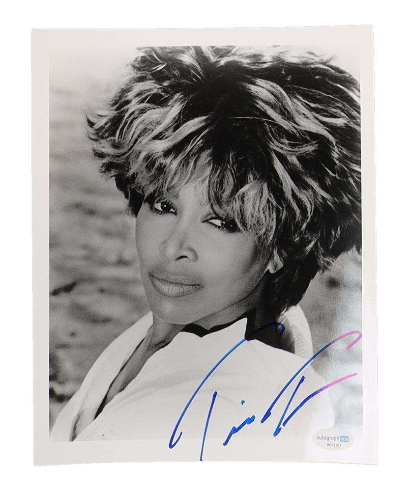 Tina Turner Signed 8x10 Photo (AutographCOA) | Pristine Auction