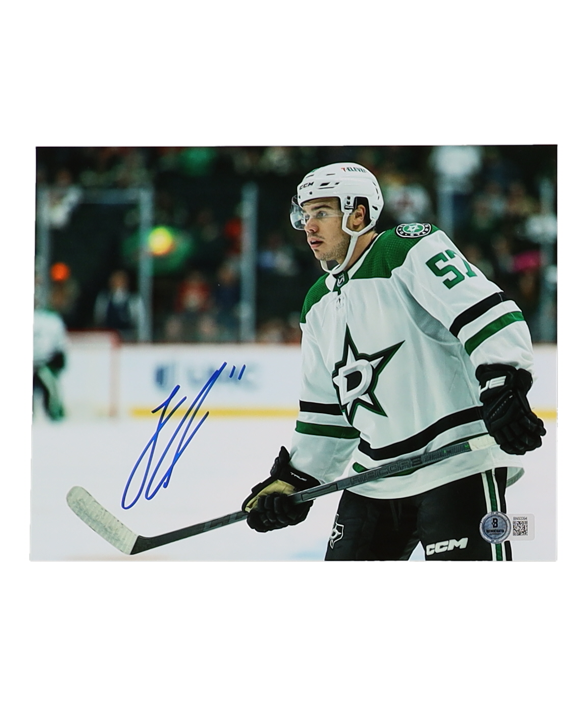 Logan Stankoven Signed Stars 8x10 Photo (Beckett) at PristineAuction.com Logan Stankoven Signed Stars 8x10 Photo (Beckett) at PristineAuction.com