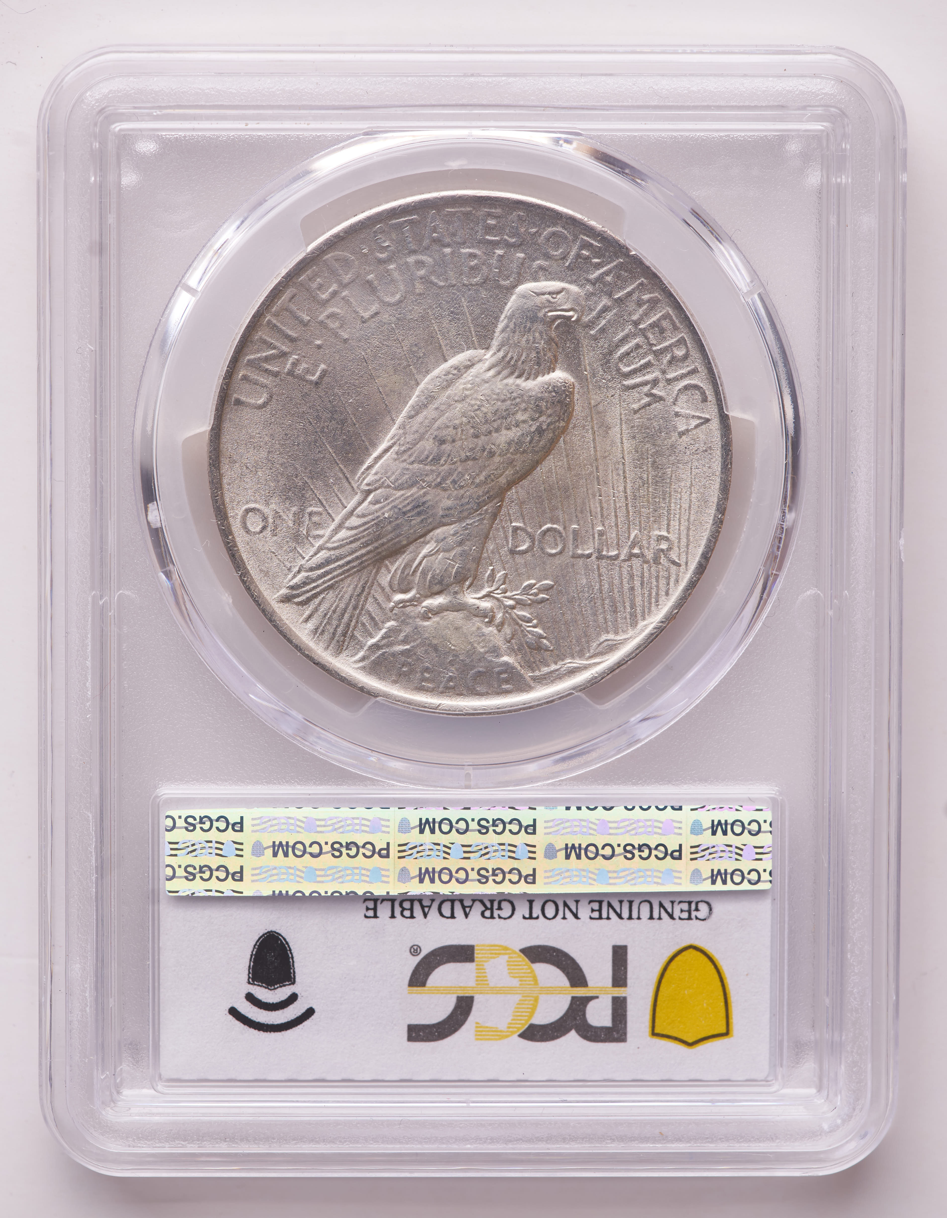 1923 Peace Silver Dollar (PCGS AU Details) at PristineAuction.com 1923 Peace Silver Dollar (PCGS AU Details) at PristineAuction.com