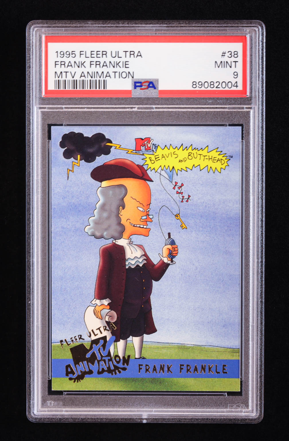 Frank Frankle 1995 Fleer Ultra MTV Animation #38 (PSA 9) at PristineAuction.com Frank Frankle 1995 Fleer Ultra MTV Animation #38 (PSA 9) at PristineAuction.com