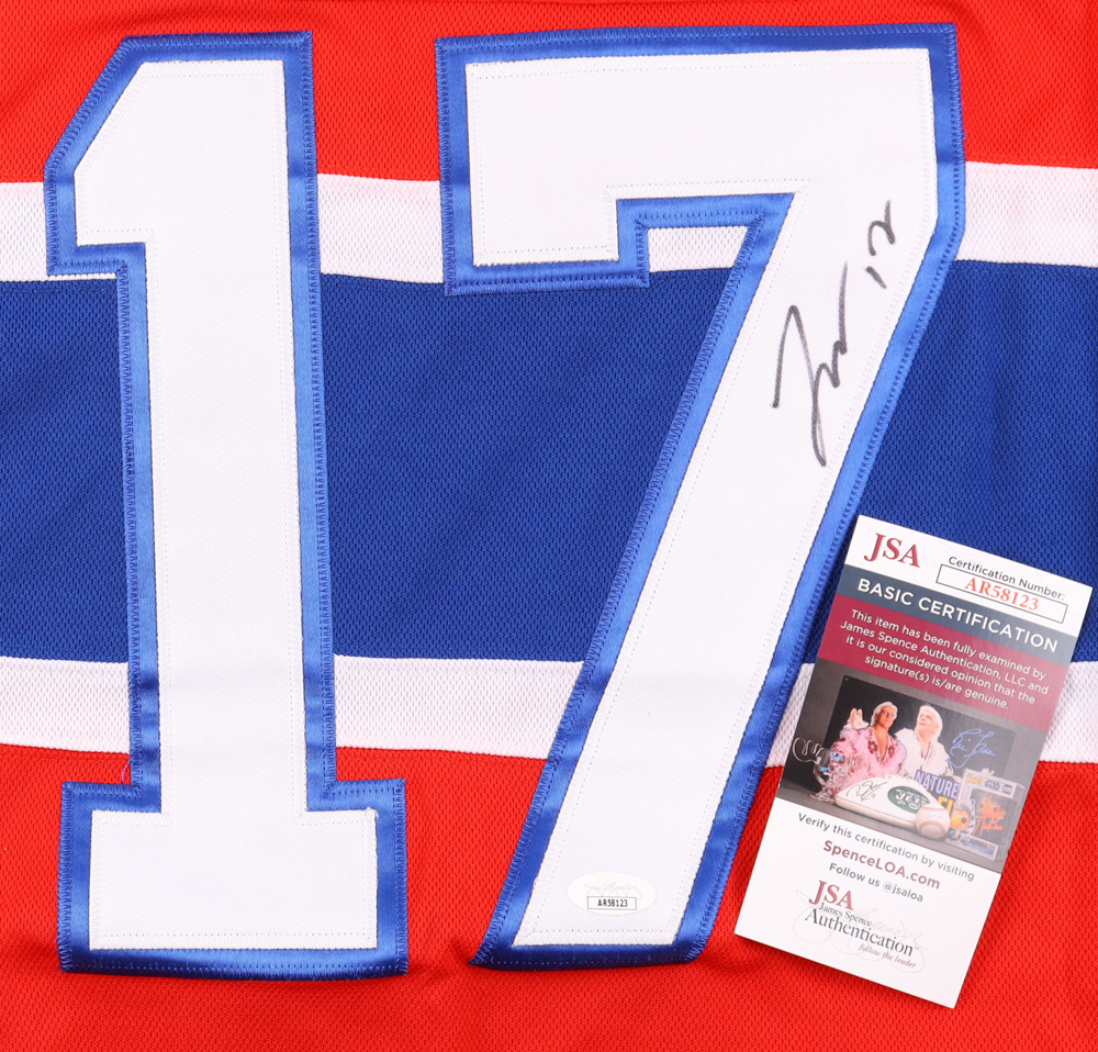 Josh Anderson Signed Jersey (JSA) at PristineAuction.com Josh Anderson Signed Jersey (JSA) at PristineAuction.com