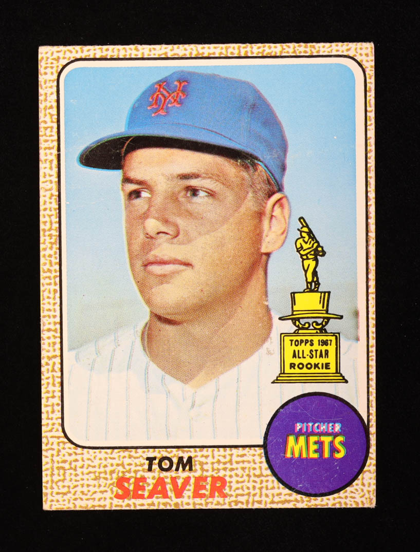 Tom Seaver 1968 Topps #45 at PristineAuction.com Tom Seaver 1968 Topps #45 at PristineAuction.com