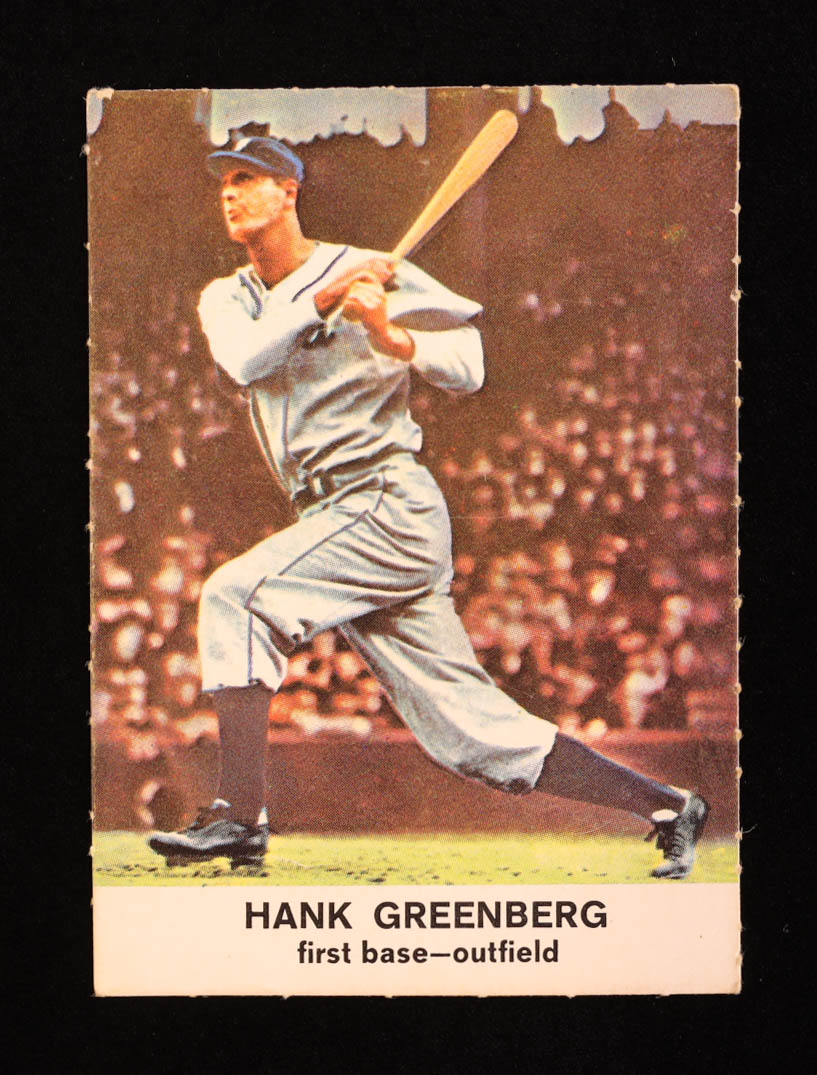 Hank Greenberg 1961 Golden Press #4 at PristineAuction.com Hank Greenberg 1961 Golden Press #4 at PristineAuction.com