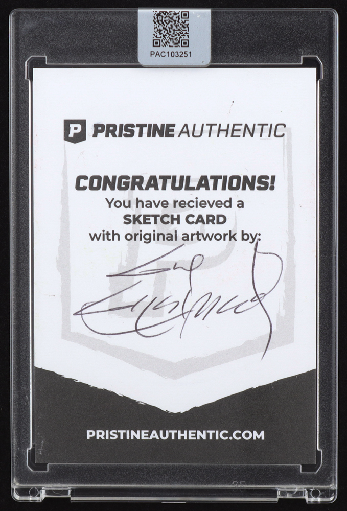 Raphael | Teenage Mutant Ninja Turtles | Original Art Sketch Card by Guy Gilchrist (1/1 Original Art) at PristineAuction.com Raphael | Teenage Mutant Ninja Turtles | Original Art Sketch Card by Guy Gilchrist (1/1 Original Art) at PristineAuction.com