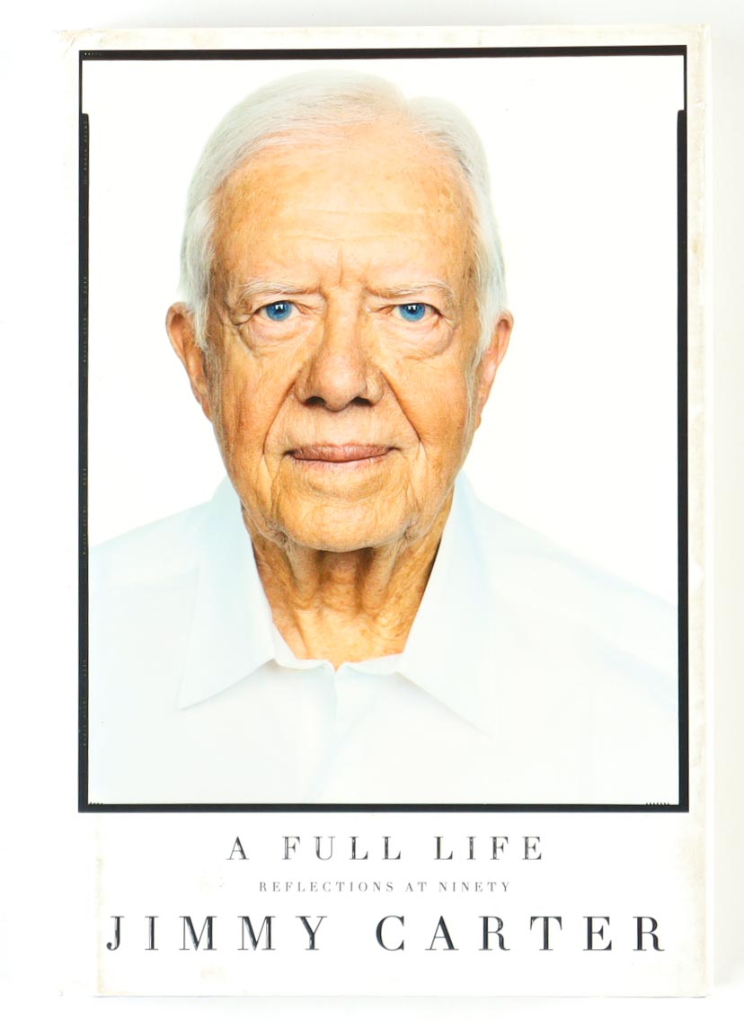 Jimmy Carter Signed "A Full Life: Reflections at Ninety" Hardcover Book (PSA) at PristineAuction.com Jimmy Carter Signed "A Full Life: Reflections at Ninety" Hardcover Book (PSA) at PristineAuction.com