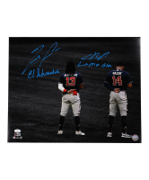 Ronald Acuna Jr. & Cristian Pache Signed Braves 16x20 Photo Inscribed "El Abusador" & "La Magia" (JSA & USA SM) at PristineAuction.com