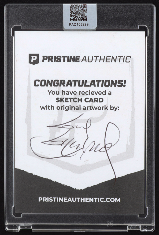 Leonardo | Teenage Mutant Ninja Turtles | Original Art Sketch Card by Guy Gilchrist (1/1 Original Art) at PristineAuction.com Leonardo | Teenage Mutant Ninja Turtles | Original Art Sketch Card by Guy Gilchrist (1/1 Original Art) at PristineAuction.com