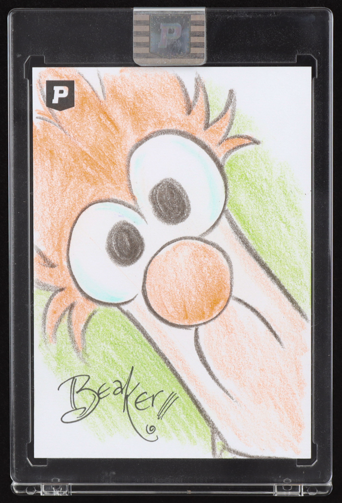Beaker | The Muppets | Original Art Sketch Card by Guy Gilchrist (1/1 Original Art) at PristineAuction.com Beaker | The Muppets | Original Art Sketch Card by Guy Gilchrist (1/1 Original Art) at PristineAuction.com