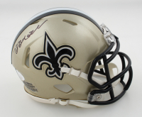 Bryan Bresee Signed Saints Speed Mini Helmet (JSA) at PristineAuction.com